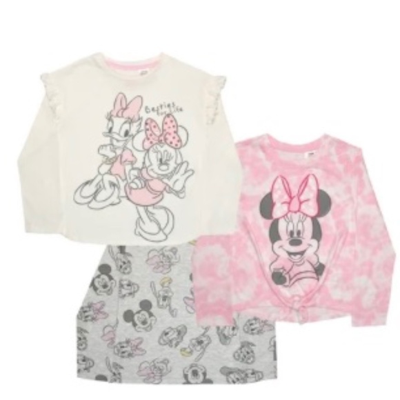 3 Pack Disney Long Sleeve Tees - Picture 1 of 4